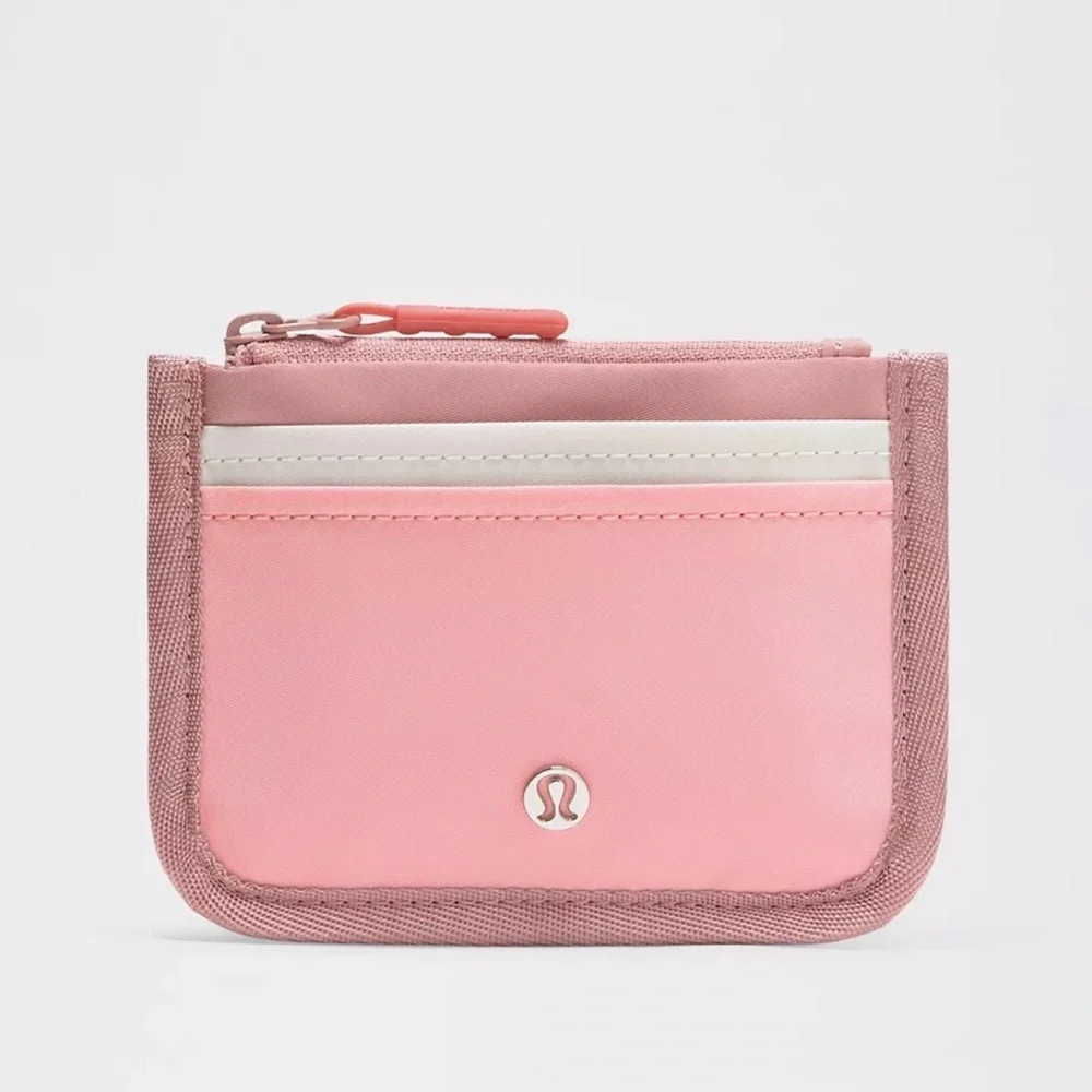 Lululemon True Identity Card Case Deco Pink/Light Ivory/Pink Haze
